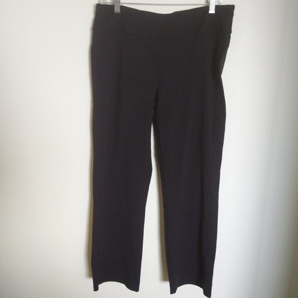 Tuff Athletics Pants Yoga Pants Pull On Black XL - Picture 1 of 7